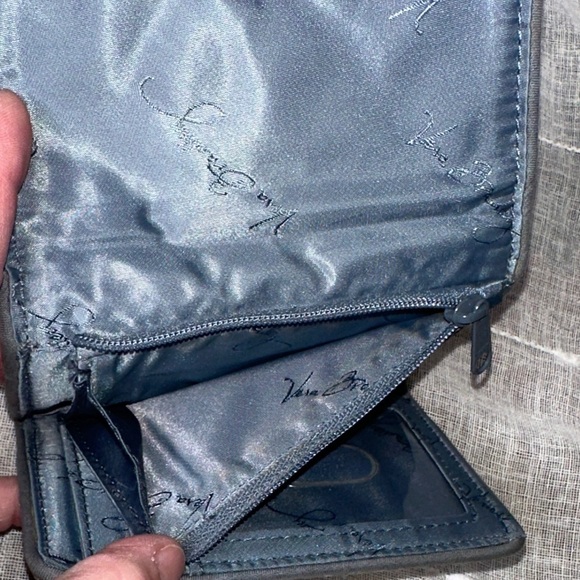 Vera Bradley Nomadic Floral Design Small Euro Tri Fold Wallet Designer NWOT Cond - Picture 7 of 12